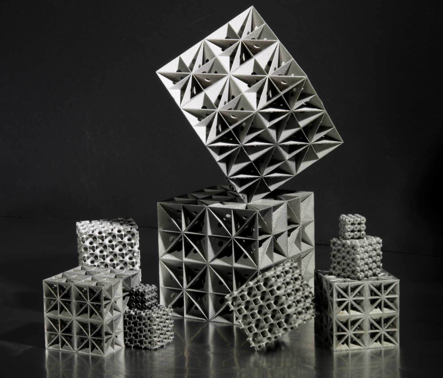 Additively-manufactured lattices